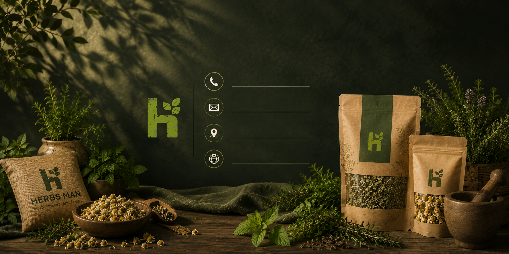 Contact HERBS-MAN for Egyptian Herb Export Inquiries