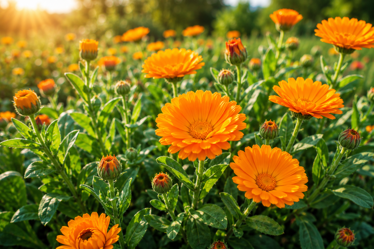 Fayoum Calendula Farm